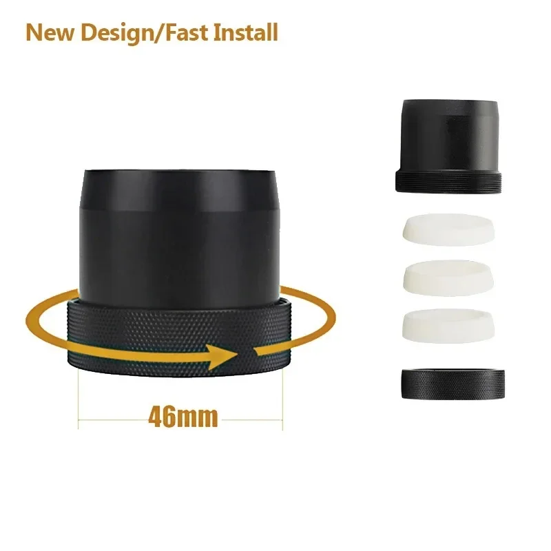 Fast Install Adapter Bracket 4 in1 Quick Sleeve Bracket Night Vision Scope Adapter Bayonet For Sytong HT-66 HT-77 46-S