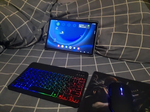 Backlight Bluetooth Keyboard Mouse For IOS Android Windows photo review