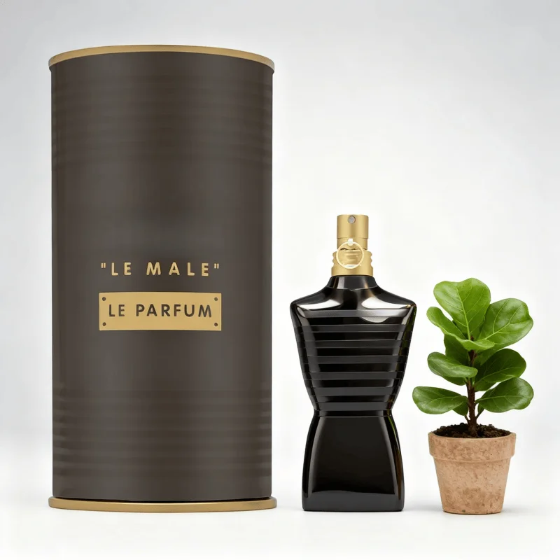 JeanPaul Gaultier Le Male Le Parfum – Sleek Black Torso Bottle Valentine’s Day Gift for Him, Intense Eau De Parfum light perfu