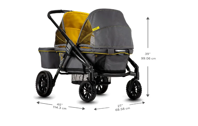 All Terrain Stroller Wagon Adventurer Gray