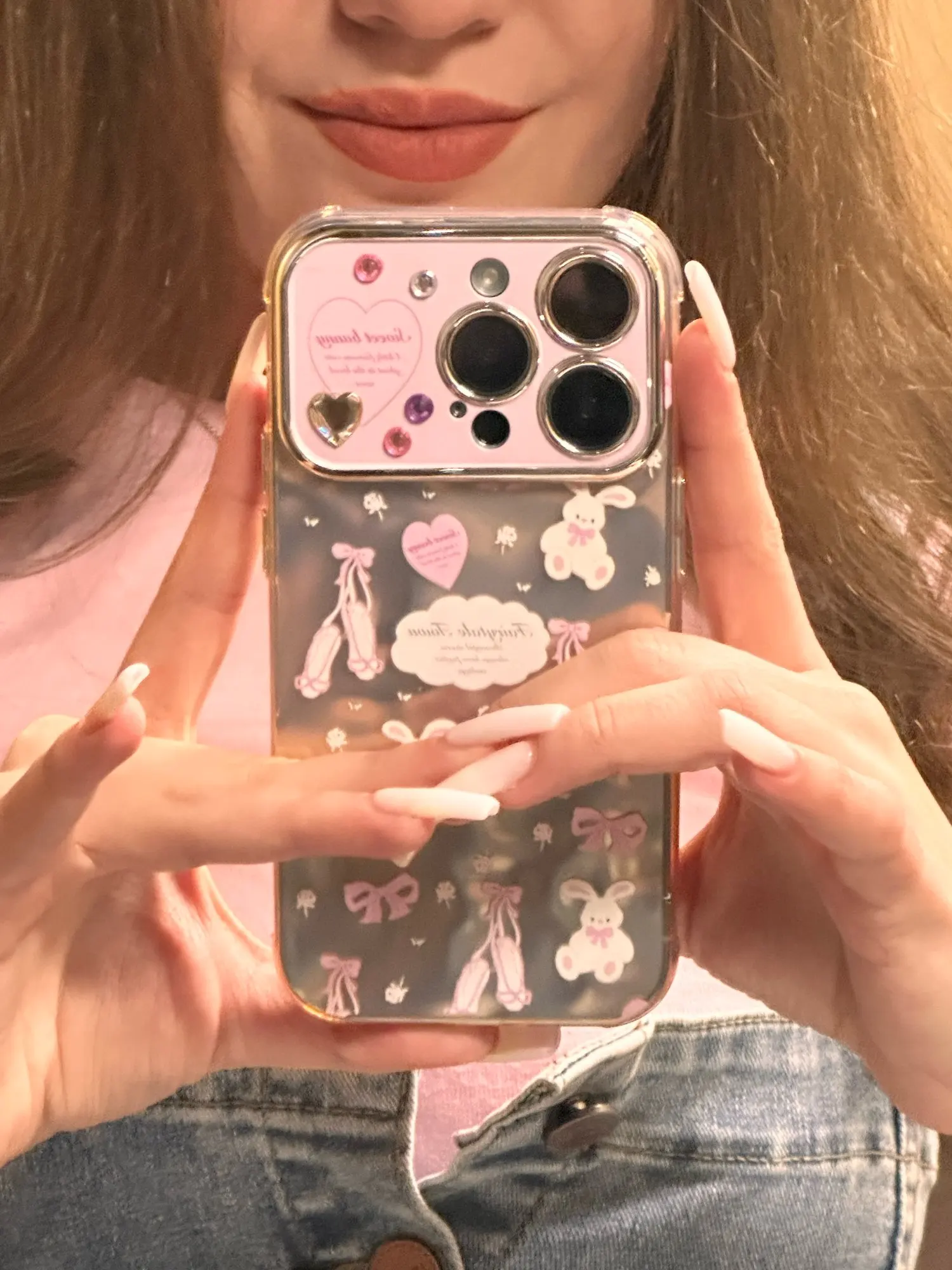 Bunny iPhone Case, customer photo