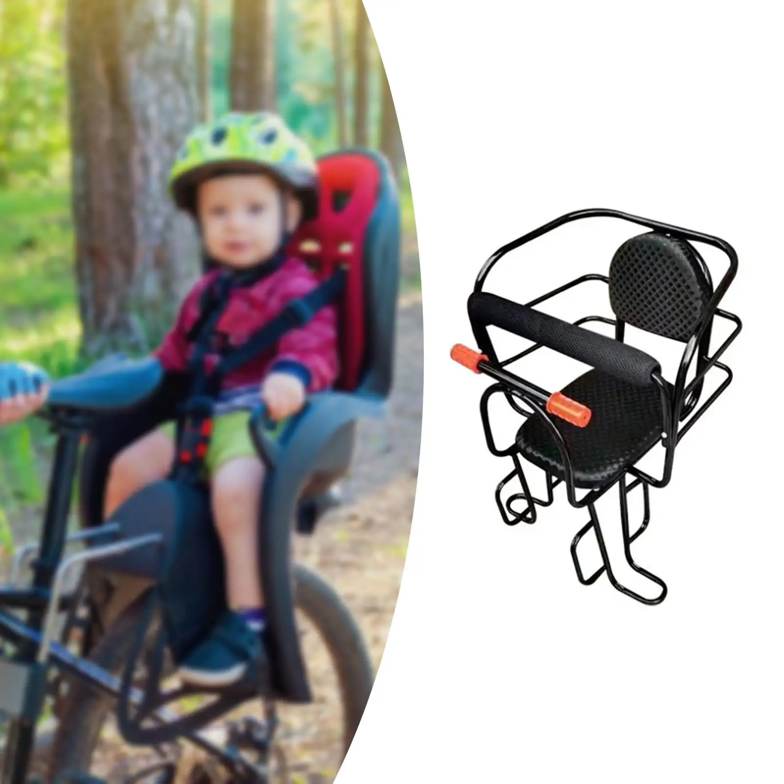 Child Bike Seat Rear Baby Carrier Footrest Iron Mount Safe Portable Kid Bicycle Seat Mat Detachable for Electric Bike Part,bicycle accessory,bicycle safety seat