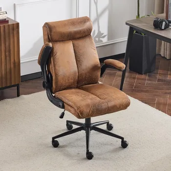 Rolling Ergonomic Executive Office Chair with Flip-Up Arms 1