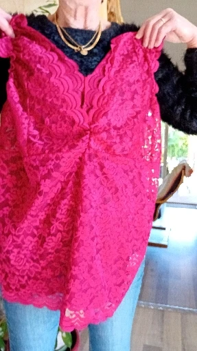 Cardigan en dentelle photo review