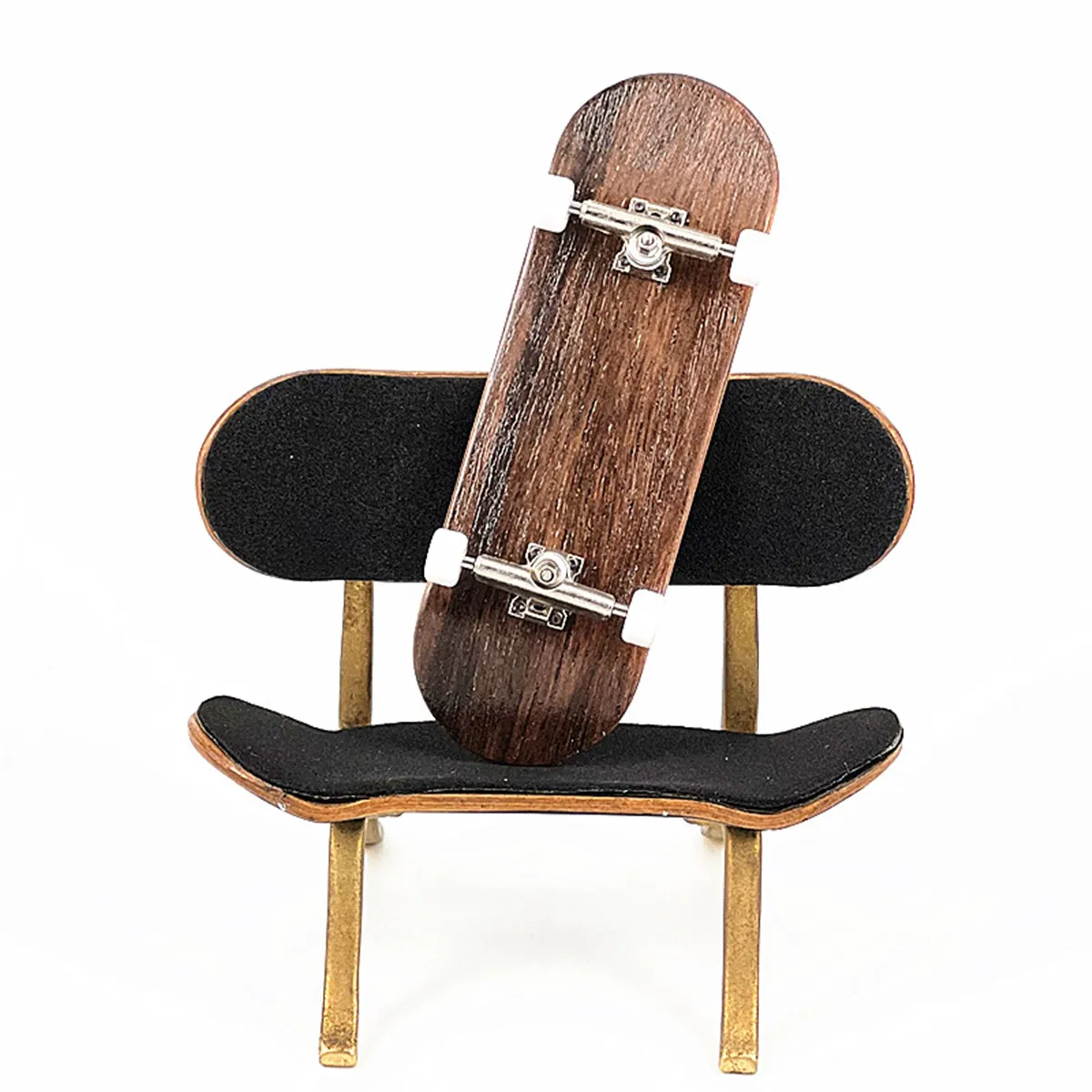 Set Di Tastiera Da 34Mm Con Ruote Per Cuscinetti Per Camion In Metallo Con Ponte In Legno Professionale Giocattoli Per Skateboard Con Dita