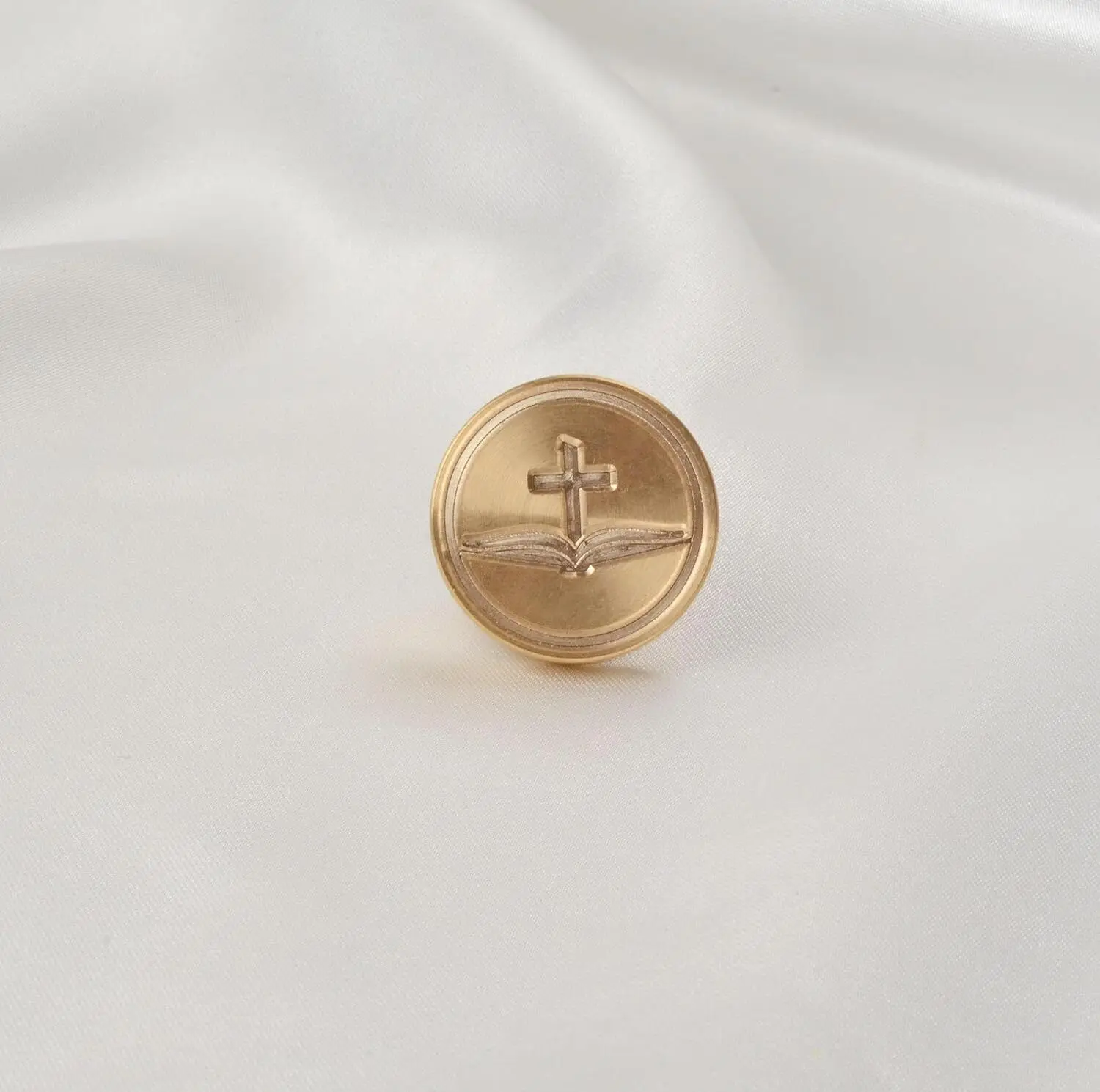 Baptist Church Wax Seal Stamp Elegant Symbol of Faith Premium Quality Seal of the Faithful Religious Identity, Envelopes, Stamp