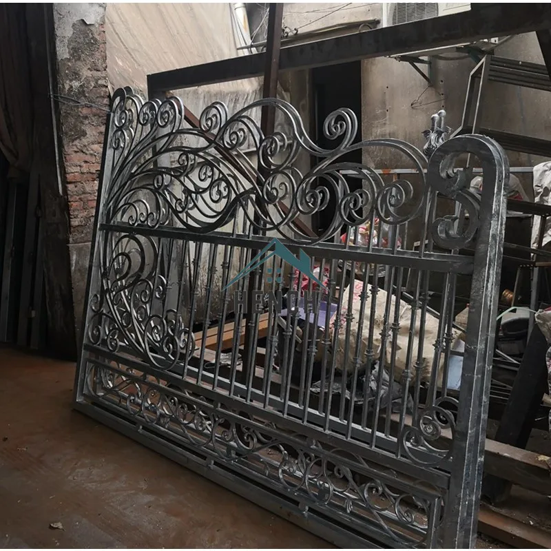 Metal Wrought Iron Gates Design Near Me China Manufacturers Suppliers 4