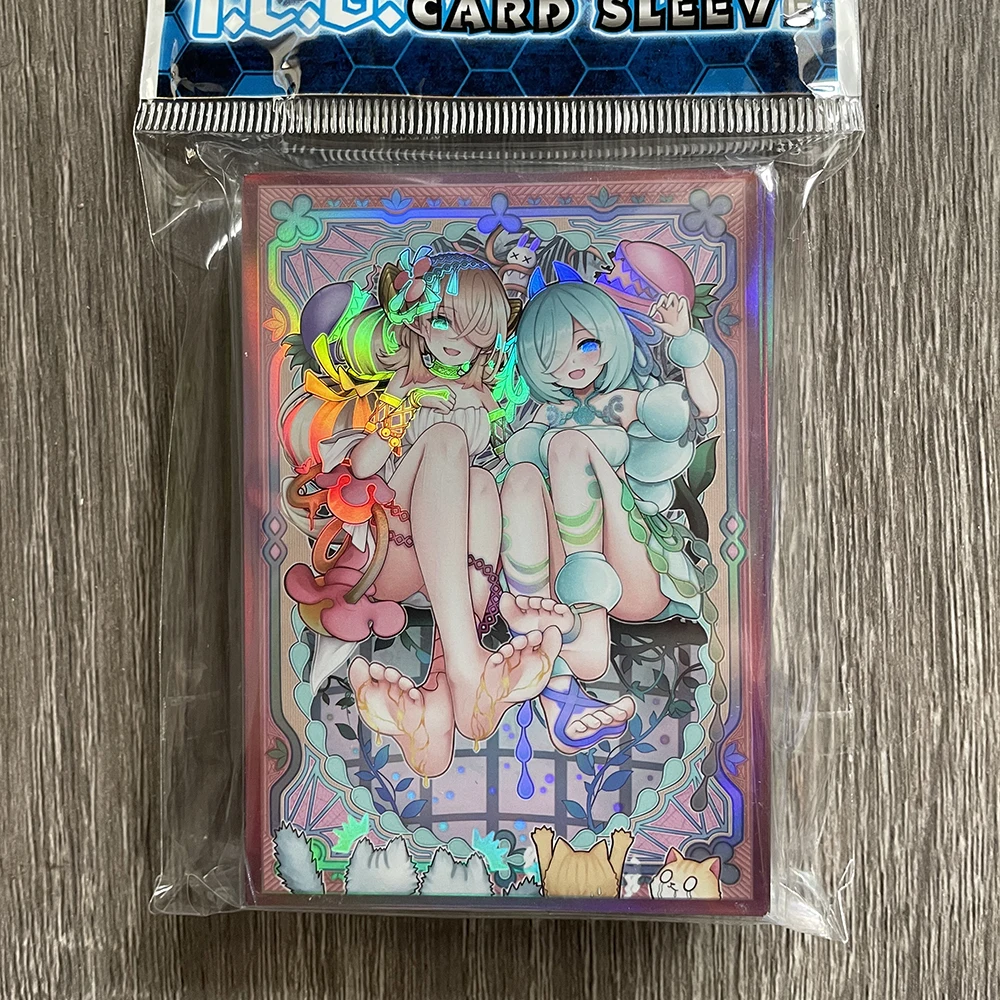 

Yu-Gi-Oh Holographic Traptrix Rafflesia Card Sleeves TCG YGO Sleeve OCG Case YGO-126