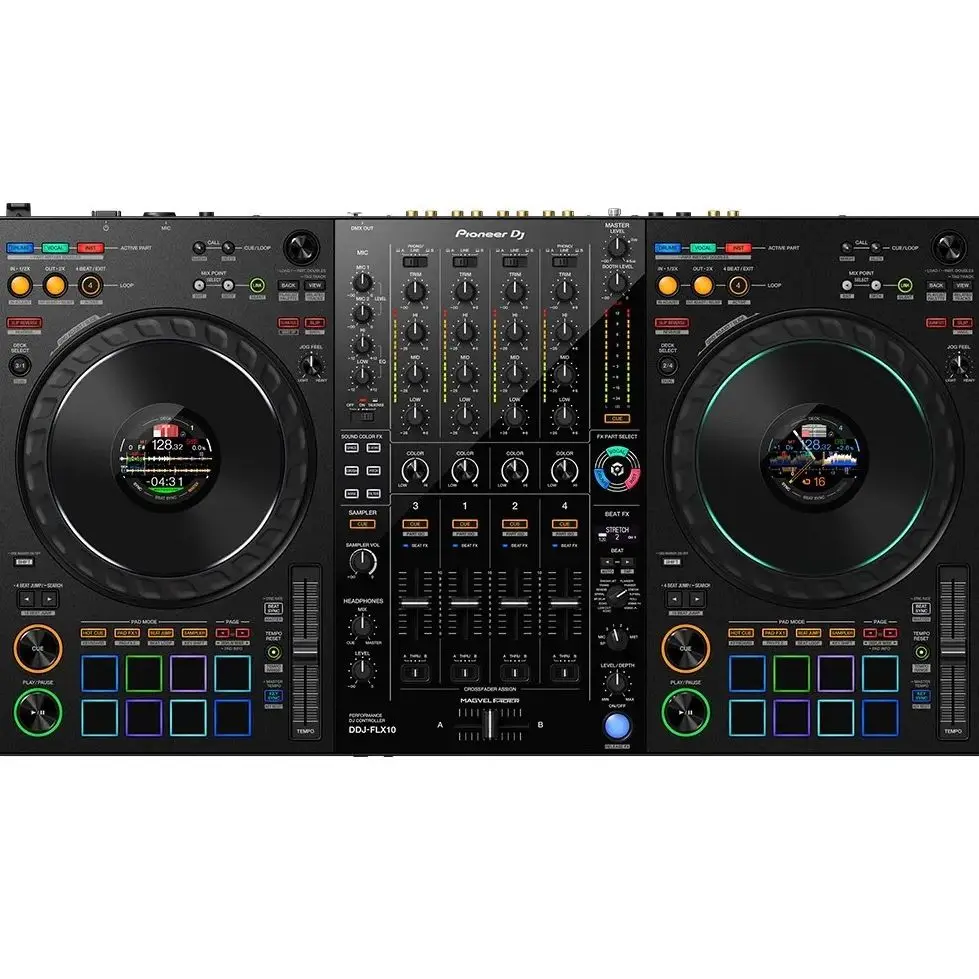 

Быстрая продажа, четырехканальный контроллер стеблей PioNeer DDJFLX10 для рекламного бокса и Serato Pro