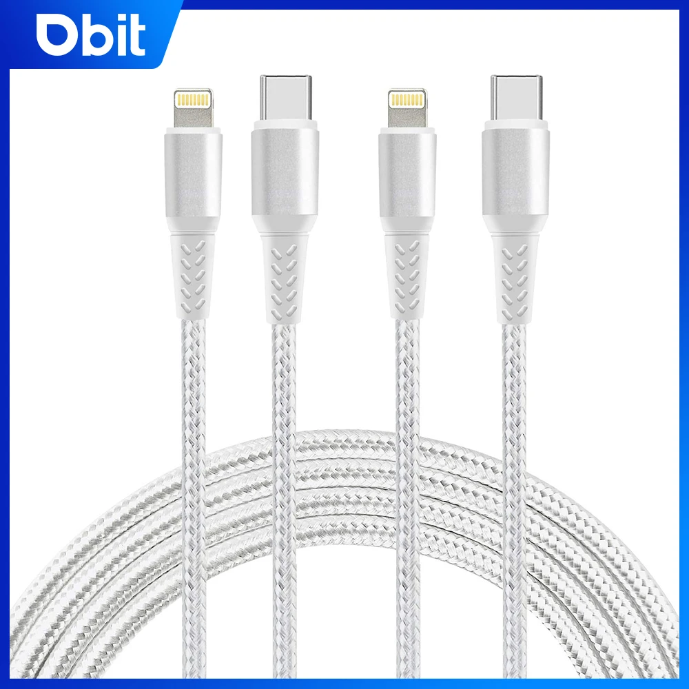 Dbit Usb C To Lightning Cable Apple Mfi Certified Fast Charging Cable, 2pack  6ft Iphone Charger Data Cable - Docking Stations  Usb Hubs - AliExpress