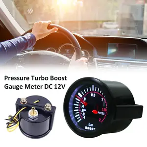 Reloj Presión De Turbo, Turbo Boost Gauge, LED Digital Turbo Boost
