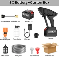 60 бар беспроводной рычаг высокого давления, распылитель, водяной пистолет, автомойка под давлением, стиральная машина для воды для батареи Makita 21 В — изображение 2