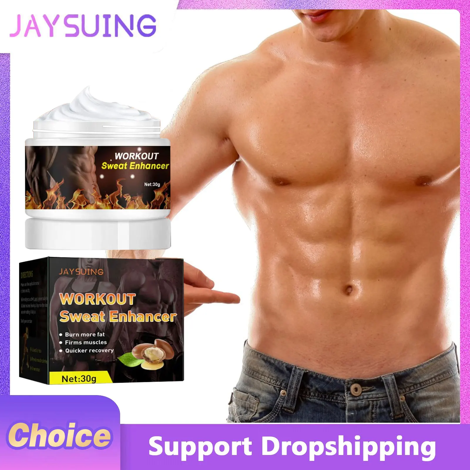 

Abdominal Muscle Cream Shaping Loss Weight Tightening Abdominal Muscle Slim-ming Strengthening Firming Massage Body Shaper Cream