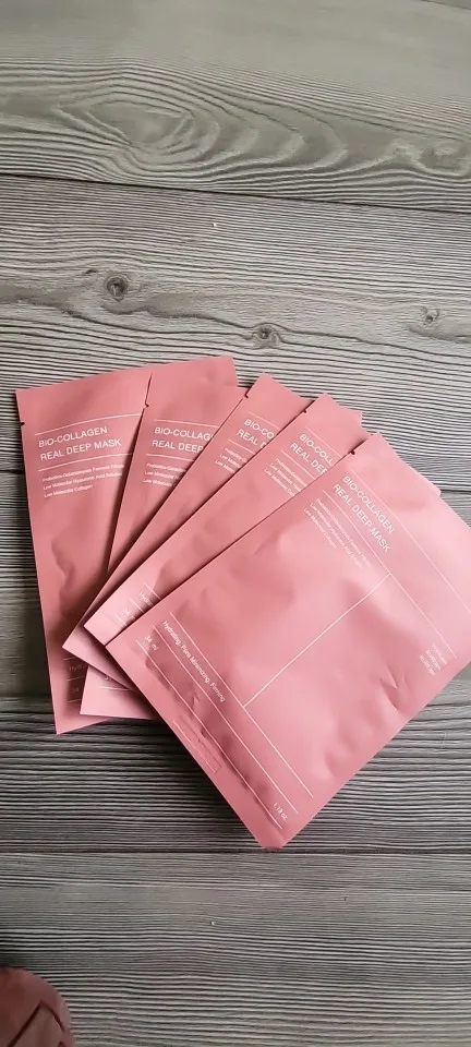 Bio Collagen Face Mask - Deep Hydration, Pore Shrink & Brightening Power!