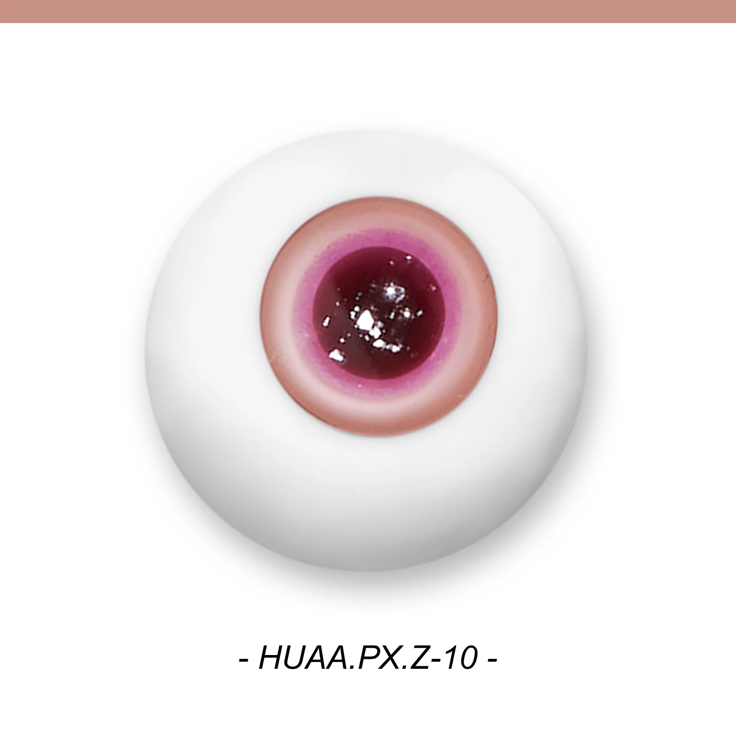 HUAA Eyeballs for Crafts,Pure Handmade Design Glass Fake Eyes, Eyeball 1  Pair,Suitable for Dolls, Masks, 10 color options