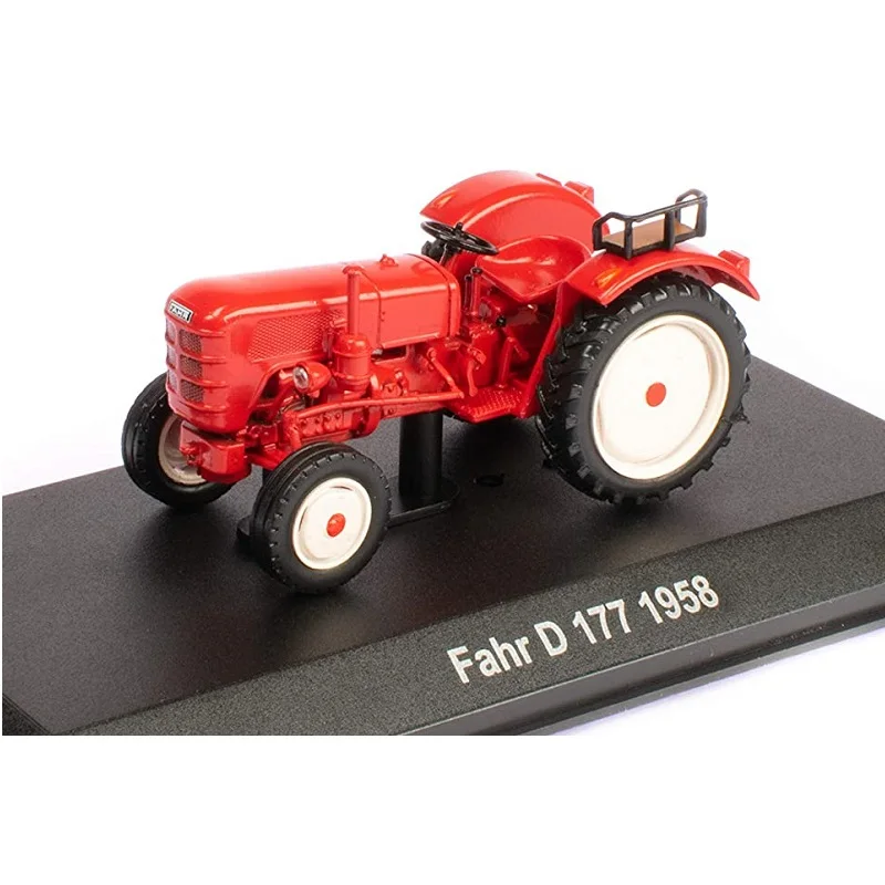 Hachette, Trattore Agricolo Fahr D 177 Germania 1958, Scala 1:43, Miniatura Pressofusa, Trattori: Collezione Di Macchinari Per Persone Di Storia Senza
