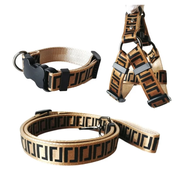 Pawcci Hero Classic Designer Dog Harness and Leash Set