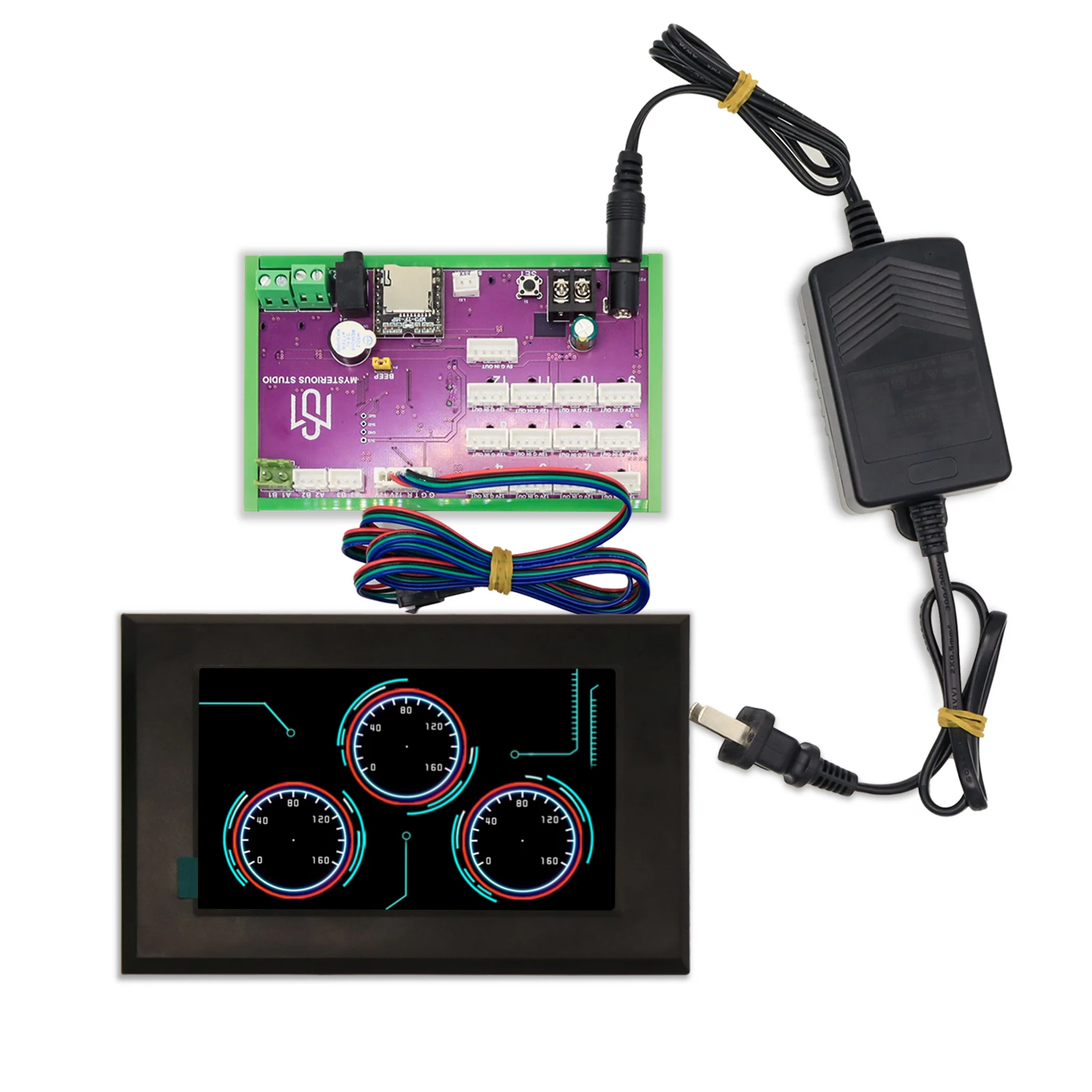 Escape Room Prop Mechanizmus Elektronikus Puzzle Játék Kiváló 1987 Gyorsos Studio Smart Touch