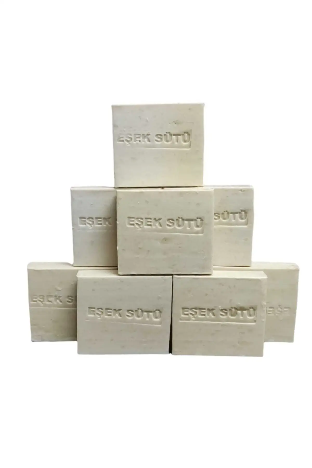 

Natural Donkey Milk Soap 100% Natural Handmade 110 G x 3 Pieces Effective soap that quickly removes blackheads in acne treatment