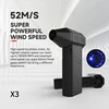 3nd Generation X3 Violent Blower Mini Turbo Jet Fan Handheld Brushless Motor 130,000 RPM Wind Speed 52m/s industrial Duct Fan 2