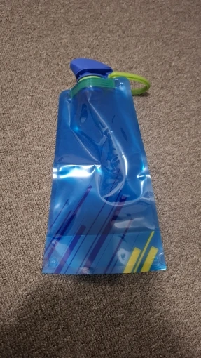 Foldable Water Bottle Bag 700ml Ultralight Portable Hydration Flask photo review