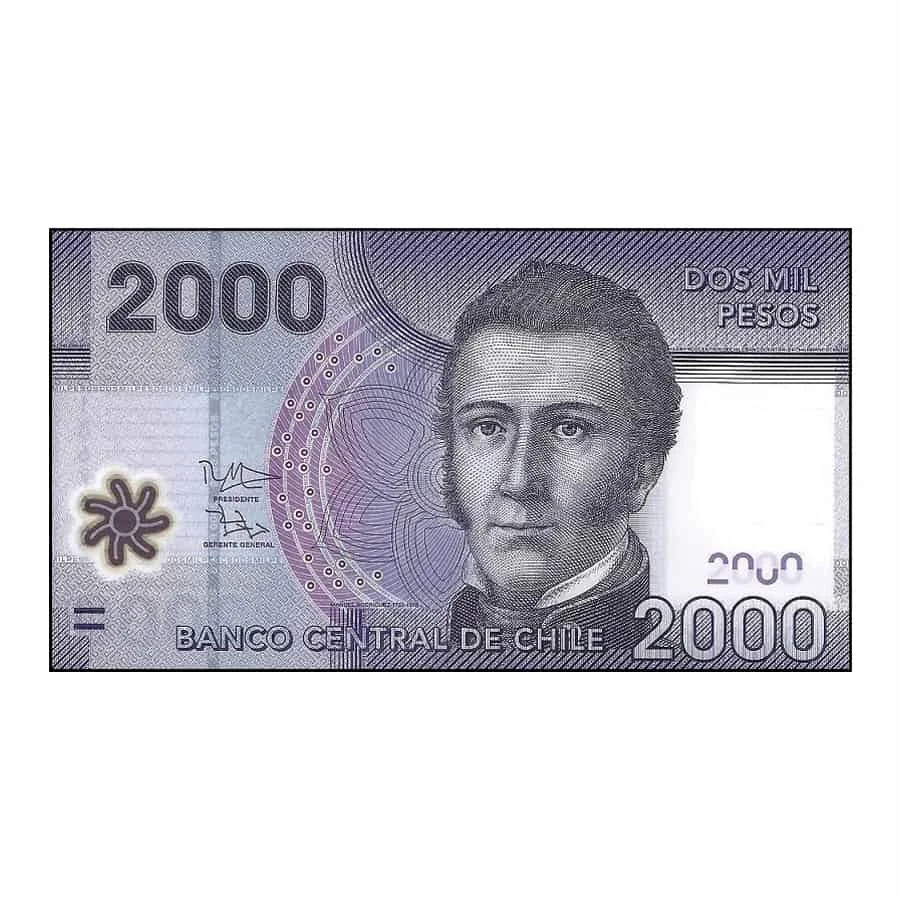 C2117 # Cile 2015. 2.000 Pesos (Vf) - P # 162E
