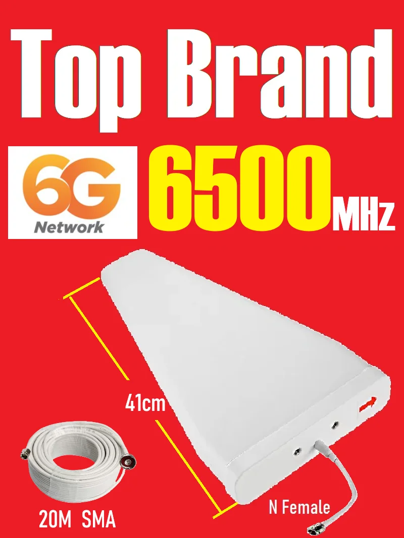 18고이득 실내용 지향성 LDPA LOG 안테나 700 2700 3800 6000MHZ 2G 3G 4G 5G WIFI