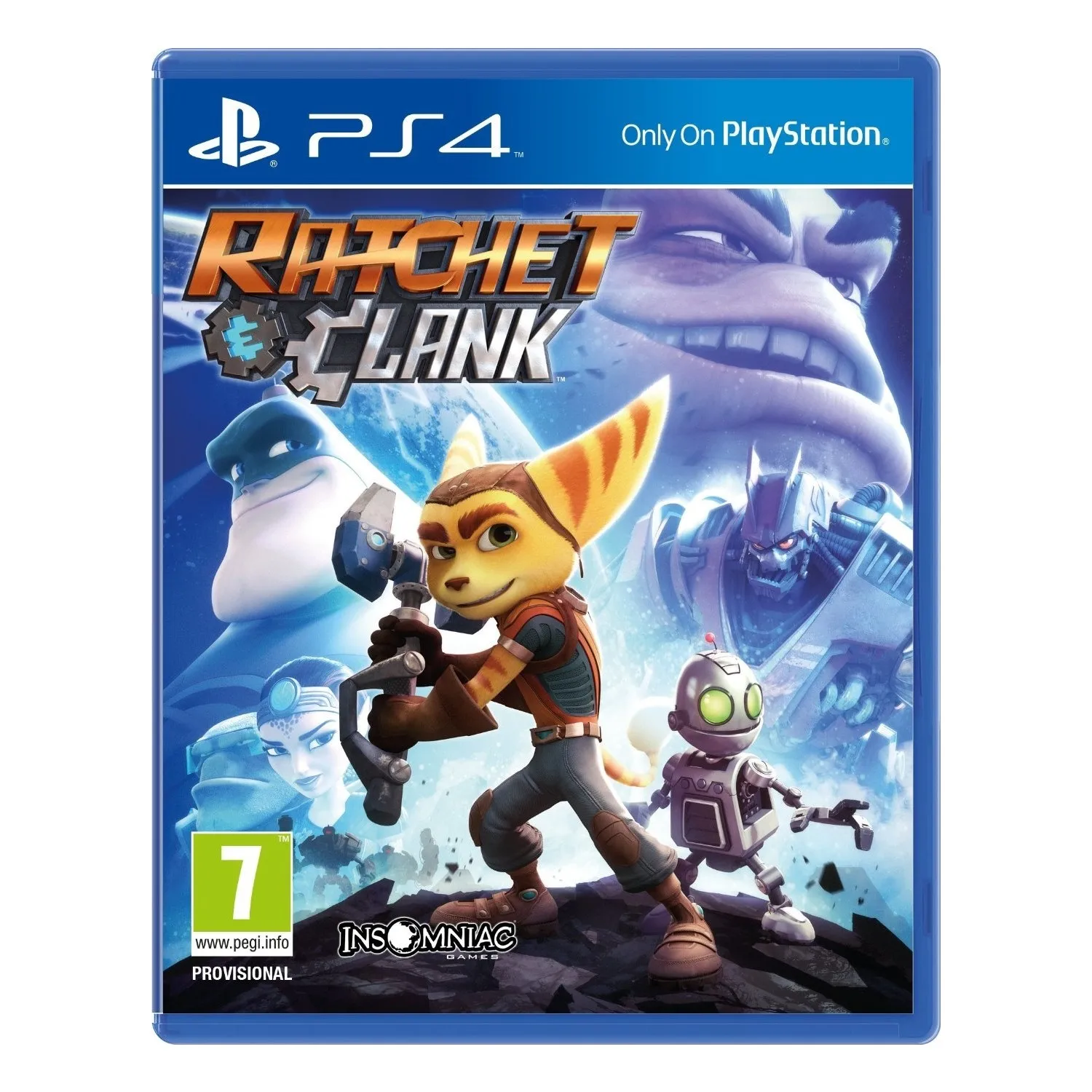 Ratchet & Clank Ps4 Blueray Cd Game