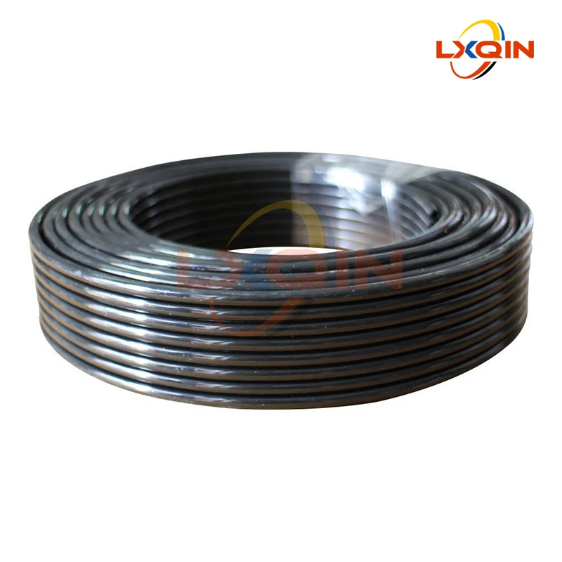 

LXQIN 5m/lot 8 Lines UV Ink Hose Feeding Tube For Roland Wit-color Galaxy Mimaki Solvent Printer Ink System Black Ink Tube