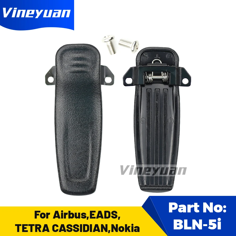 Durable Belt Clip for Digital Radio with Secure Fastening