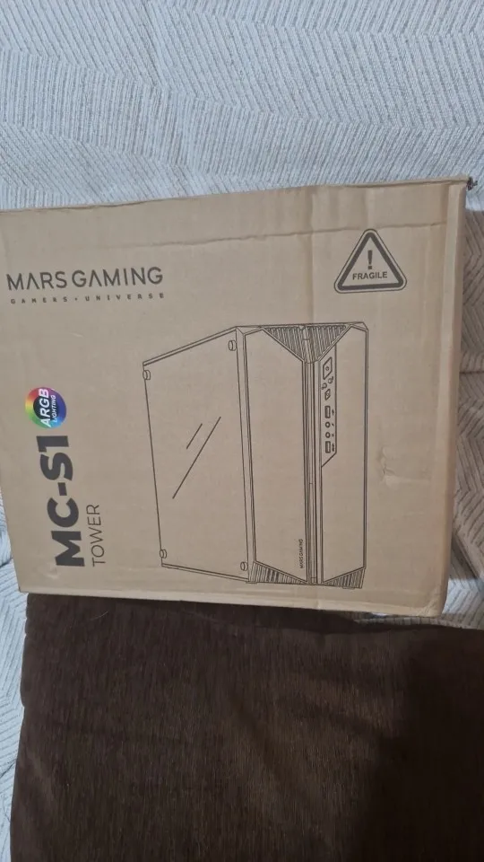 Mars Gaming MC-S1, Caja PC Gaming Compacta Micro-ATX, ARGB Frontal 12 Modos, Ventana Lateral, Soporte Refrigeración Líquida, Ventilador FRGB, Caja ARGB Negro, Blanco o Rosa photo review