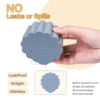 Baby Cartoon Silicone Shape Snack Cup Toddle Portable Food Storage Box Portable Snacks Container BPA Free Soft Lid Baby Stuf 4