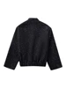 Nlzgmsj Women Shiny Sequin Jacket Y2k Gold Color Stand Collar Long Sleeve Short Coat Autumn Winter Ladies High Streetwear 2