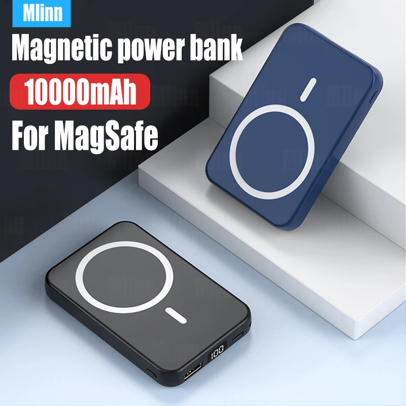 20000mAh Magnetic Wireless Power Bank PD20W MagSafe Powerbank External  Auxiliary Battery Charge For iphone 15 12 13 14 Pro Max - AliExpress