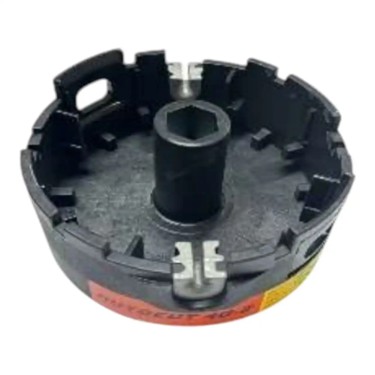 RAOSA 2 Bases inferior para cabezal 40-2 desbrozadora D.I. 11.80 D.E. 130.43 Alto 59.93