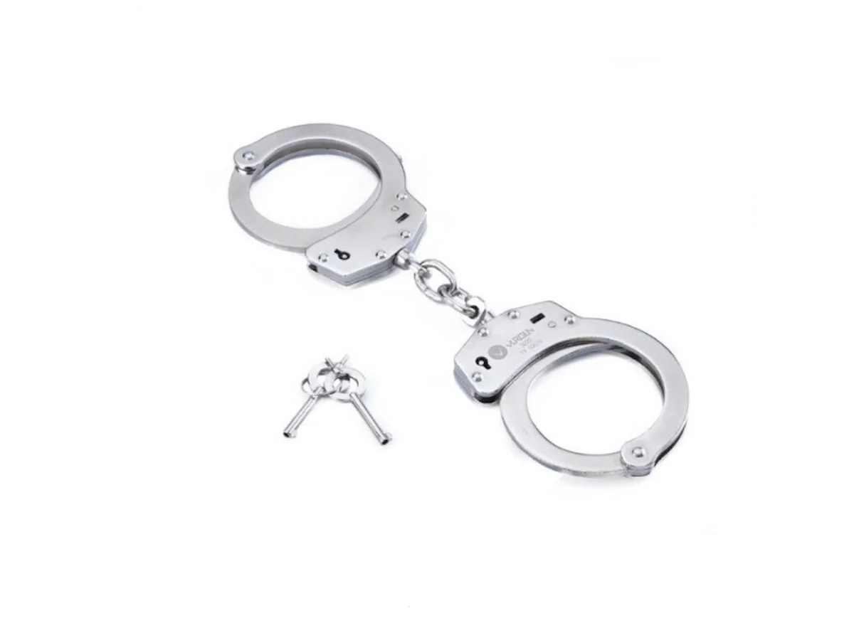 

Stainless Steel Chain Double Locked, Adjustable Bracelet Stunning Design with two color options Clamp Military Stainless Steel