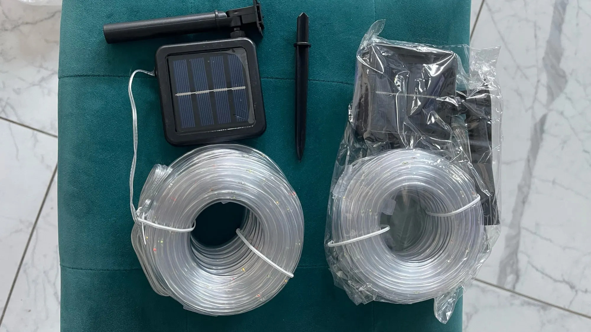 Guirlande solaire LED tube