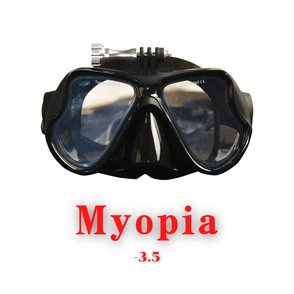 Masque de plongée pour myopie 1.5 – 9.0, avec monture gopro, lentilles de myopie  myopie, lunettes de lecture à courte [577DB67] - Cdiscount Sport