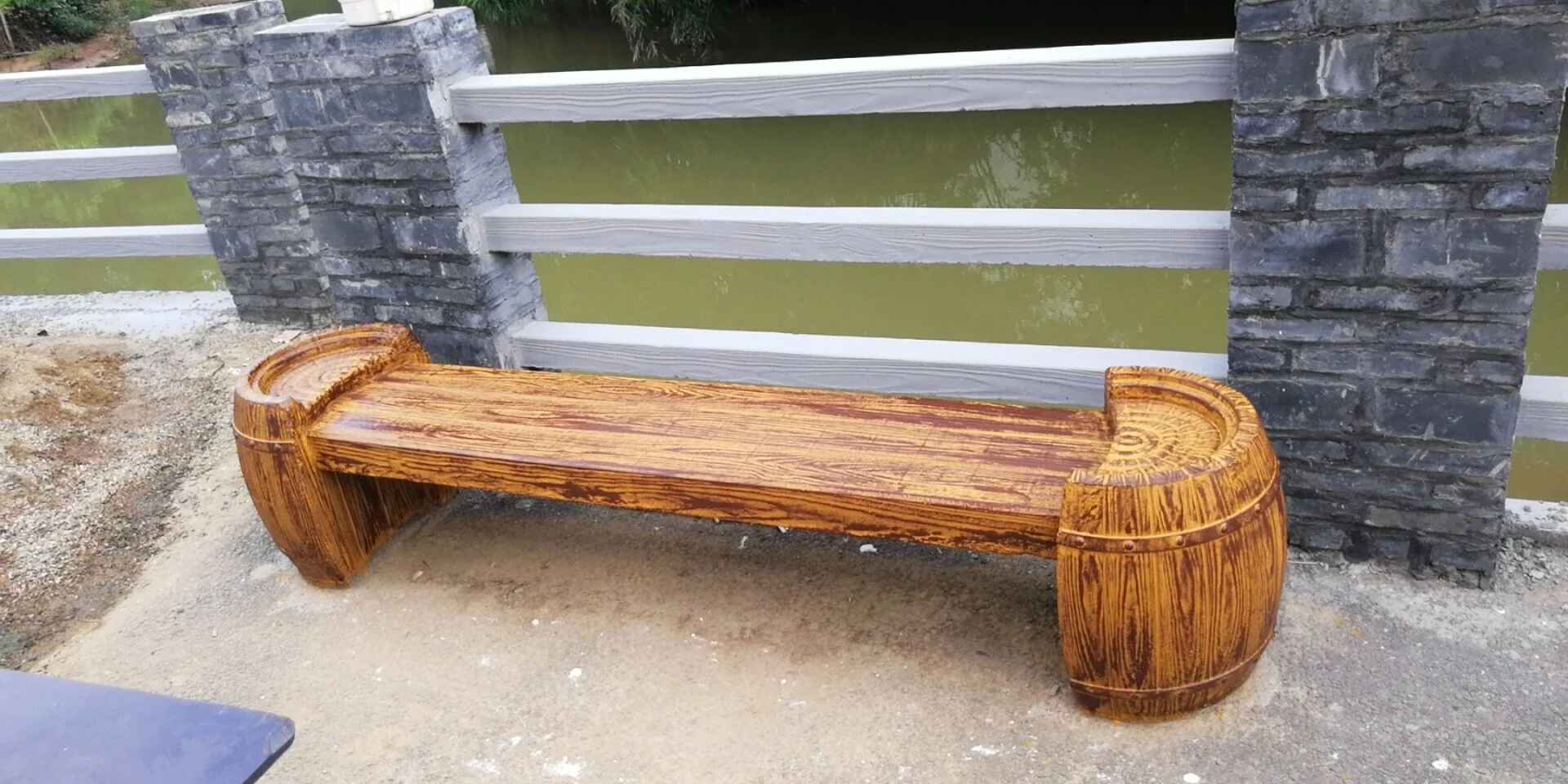 Fabriquer Un Banc De Jardin Original Moule De Banc En Imitation De Bois, Baril De Fleurs En Plastique, Moulage  Par Injection, Béton, Ciment, Pierre, Pour Jardin Et Cour En Plein Air -  Clôture, Treillis Et Portails - AliExpress