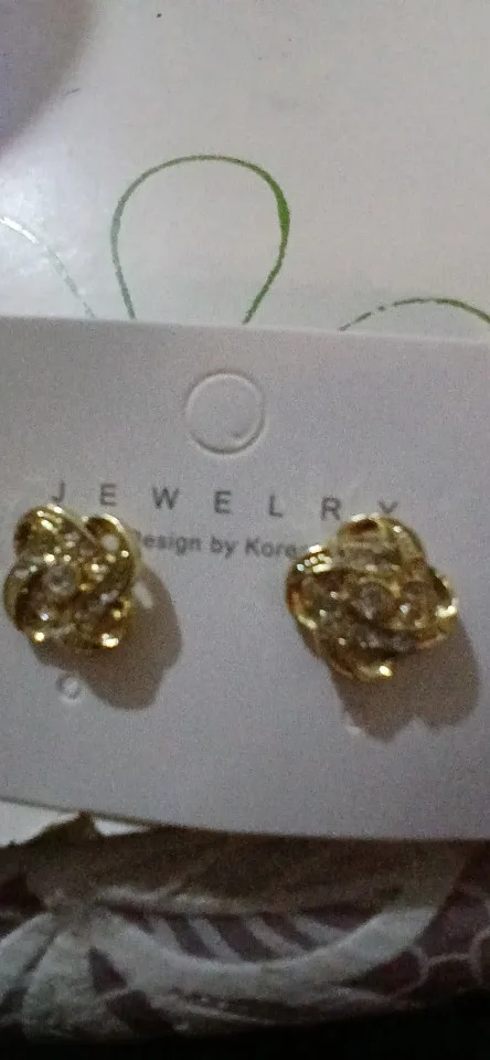 Light Luxury Zircon Stud Earrings photo review