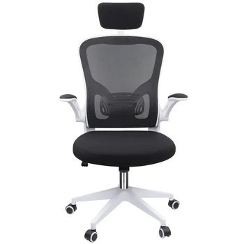 Gwong Ergonomic Office Chair Desk Chair with Headrest Breathable Mesh Cover Lumbar Support Computer Chair 360 ° Swivel Chair