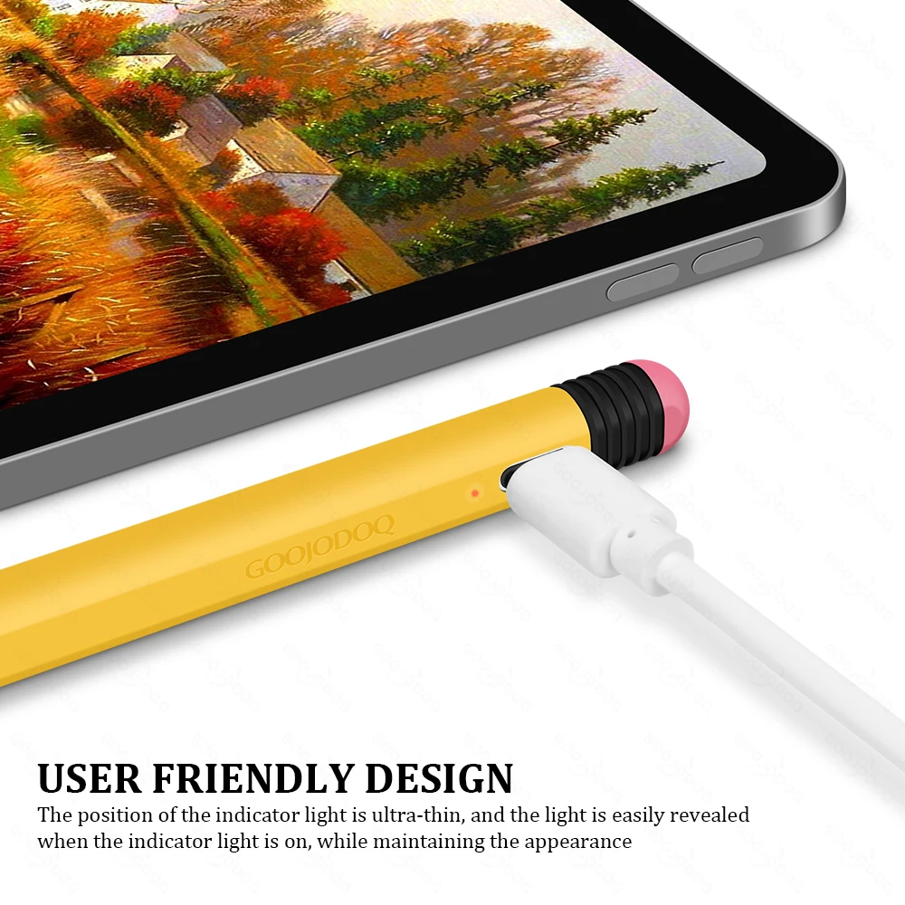 Capa de Silicone Anti-queda para Ipad Estojo tipo c Estojo Apple Pencil gd 9th 10th 11th Gen 12th Gen - Imagem 2