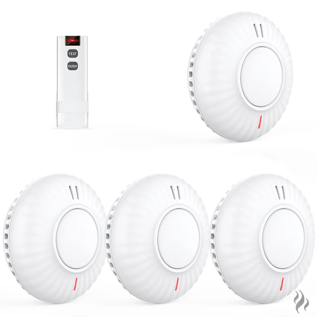 4x smoke detector