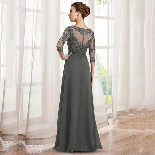 AIOVOX Elegant A-Line Mother of the Bride Dresses