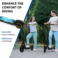 2026 mise à niveau AOVOPRO TX01 Smart APP Scooter électrique 350W/500W moteur puissant 36V25-45KM gamme adultes EScooter avec double frein 3