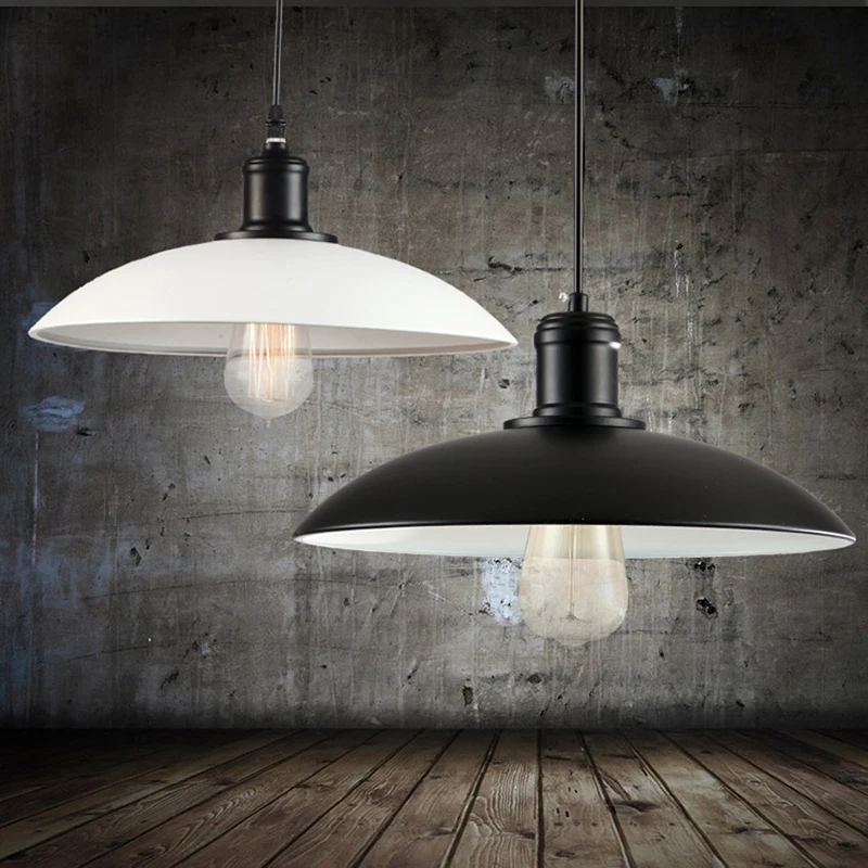 

Vintage Pendant Lamp American Loft Pendant Light for Dinning Room Restaurant Bedroom Creative Retro Industrial Hanging Lamp E27