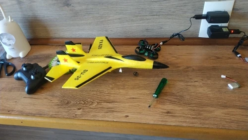 Attachment image review on RC Foam Aircraft SU-35 Plane 2.4G Radio Control