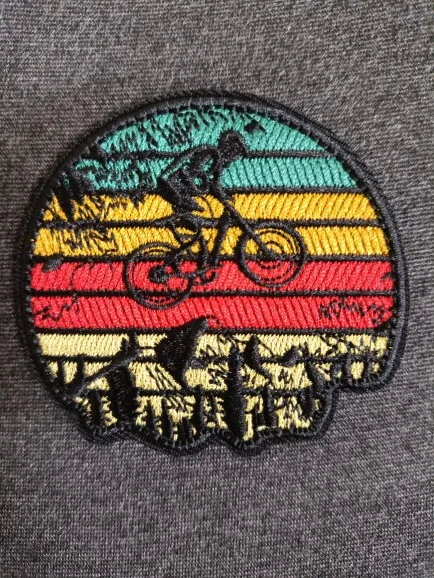 Mountain Biking MTB Patch photo review