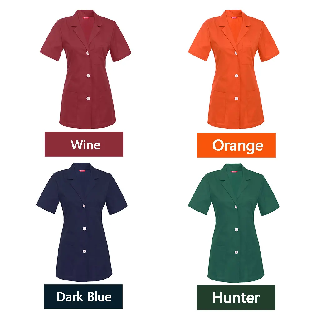 Women's 29 Inch Consultation Short Sleeve Lab Coat