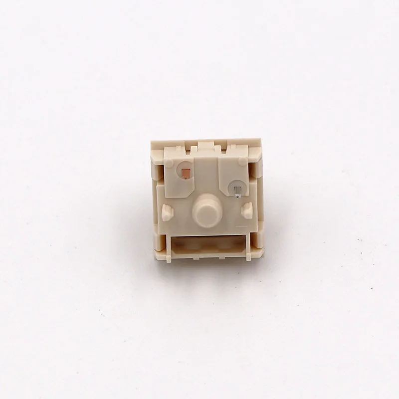 Interruptor Linear do Teclado Mecânico Pom Completo Interruptores Lineares para Kit de Teclado Mmd Creme v4 Pinos 45g Tm980 Tm680 Gk61 - Imagem 2